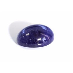 25 ct & up Cabuchon Tanzanite Oval Shaped