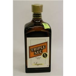 750ML BOTTLE OF TRIPLE SEC LIQUEUR
