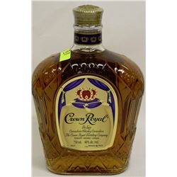 750ML BOTTLE OF CROWN ROYAL CANADIAN WHISKEY