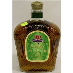 750ML BOTTLE OF CROWN ROYAL APPLE WHISKEY