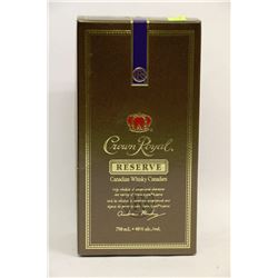 750ML BOTTLE OF CROWN ROYAL RESERVE CANADIAN