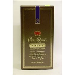 750ML BOTTLE OF CROWN ROYAL RESERVE CANADIAN