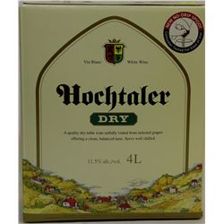 4L BOX OF HOCHTALER DRY WHITE WINE