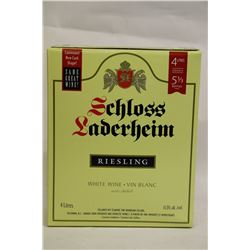 4L BOX OF SCHLOSS LADERHEIM RIESLING WHITE WINE