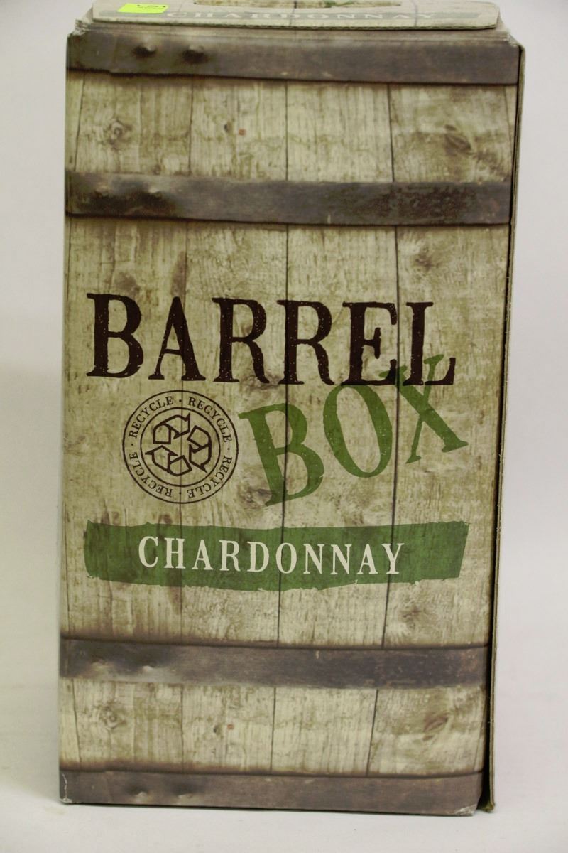 3L BOX OF BARREL BOX CHARDONNAY WHITE WINE