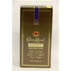 750ML BOTTLE OF CROWN ROYAL RESERVE CANADIAN