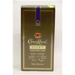 750ML BOTTLE OF CROWN ROYAL RESERVE CANADIAN