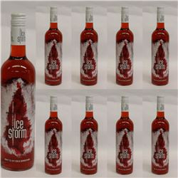 9 BOTTLES OF ICE STORM RASPBERRY