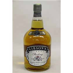 1.14L BOTTLE OF GIBSON'S STERLING CANADIAN WHISKY