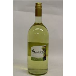 1.5L BOTTLE OF FRANCISCAN CALIFORNIA WHITE WINE