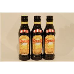 3 BOTTLES OF KAHLUA