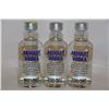 Image 1 : 3 BOTTLES OF ABSOLUT VODKA