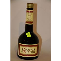 750ML BOTTLE OF MONSARD ORANGE & BRANDY LIQUEUR
