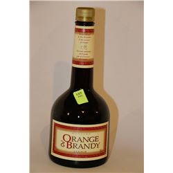 750ML BOTTLE OF MONSARD ORANGE & BRANDY LIQUEUR