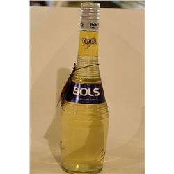 750ML BOTTLE OF BOLS VANILLA LIQUEUR