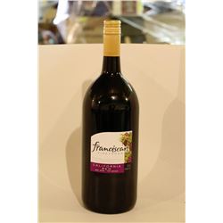 1.5L BOTTLE OF FRANCISCAN CALIFORNIA RED WINE