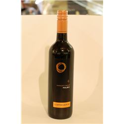 7 BOTTLES OF COPPER MOON MALBEC RED WINE