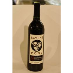 4 BOTTLES OF RAVENS WOOD ZINDANDEL RED WINE