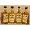 Image 1 : 4 BOTTLES OF JACK DANIEL'S HONEY LIQUEUR
