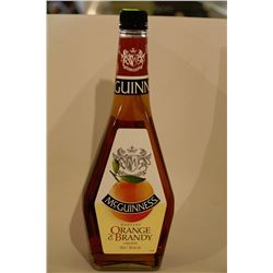 4 BOTTLES OF MCGUINNESS ORANGE & BRANDY LIQUEUR