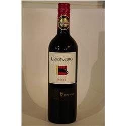 5 BOTTLES OF GATONEGRO SHIRAZ