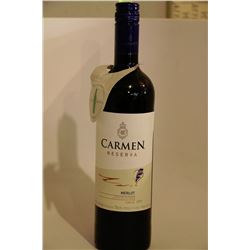 6 BOTTLES OF CARMAN RESERVE MERLOT RED WINE