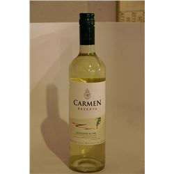 4 BOTTLES OF CARMAN RESERVE SAUVIGNON BLANC