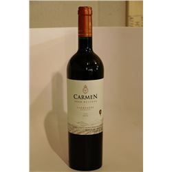 4 BOTTLES OF CARMEN GRAN RESERVA RED WINE