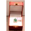 Image 3 : 14KT GOLD EMERALD, DIAMOND PENDANT MSRP $4985