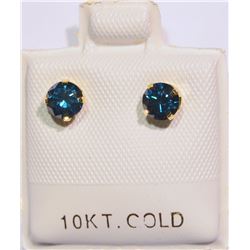 10KT GOLD DIAMOND EARRINGS MSRP $2500