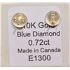 Image 3 : 10KT GOLD DIAMOND EARRINGS MSRP $2500