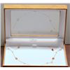 Image 3 : 10KT GOLD GAR, W QUARTZ NECKLACE MSRP $2950