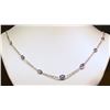 Image 1 : 10KT GOLD TANZANITE NECKLACE MSRP $2500