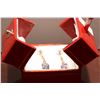 Image 3 : 14KT GOLD TANZ, DIAMOND EARRINGS MSRP $3000