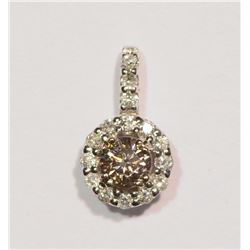 14KT GOLD DIAMOND PENDANT MSRP $1983