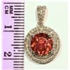 Image 2 : 14KT GOLD TOURMALINE, DIA PENDANT MSRP $3200