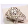 Image 2 : 14KT GOLD DIAMOND RING  MSRP $11,800