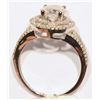 Image 3 : 14KT GOLD DIAMOND RING  MSRP $11,800