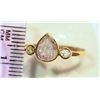Image 2 : 14KT GOLD DIAMOND RING MSRP $5097