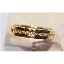 14KT GOLD DIAMOND RING MSRP $1450