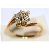 Image 2 : 14KT GOLD DIAMOND RING MSRP $850