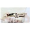Image 2 : 14KT GOLD DIAMOND RING MSRP $2100