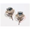 Image 3 : 14KT GOLD DIAMOND EARRINGS MSRP $17,567