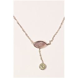 14KT GOLD DIAMOND NECKLACE MSRP $5270