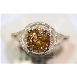 14KT GOLD DIAMOND RING MSRP $19,405