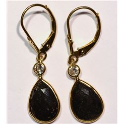 14KT GOLD DIAMOND EARRINGS MSRP $4207