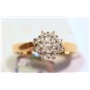 Image 1 : 14KT GOLD DIAMOND RING MSRP $825