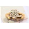 Image 2 : 14KT GOLD DIAMOND RING MSRP $825