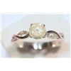 Image 1 : 14KT GOLD DIAMOND RING MSRP $4066