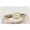 Image 2 : 14KT GOLD DIAMOND RING MSRP $4066